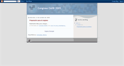 Desktop Screenshot of congresoblog.eadb.org.ar